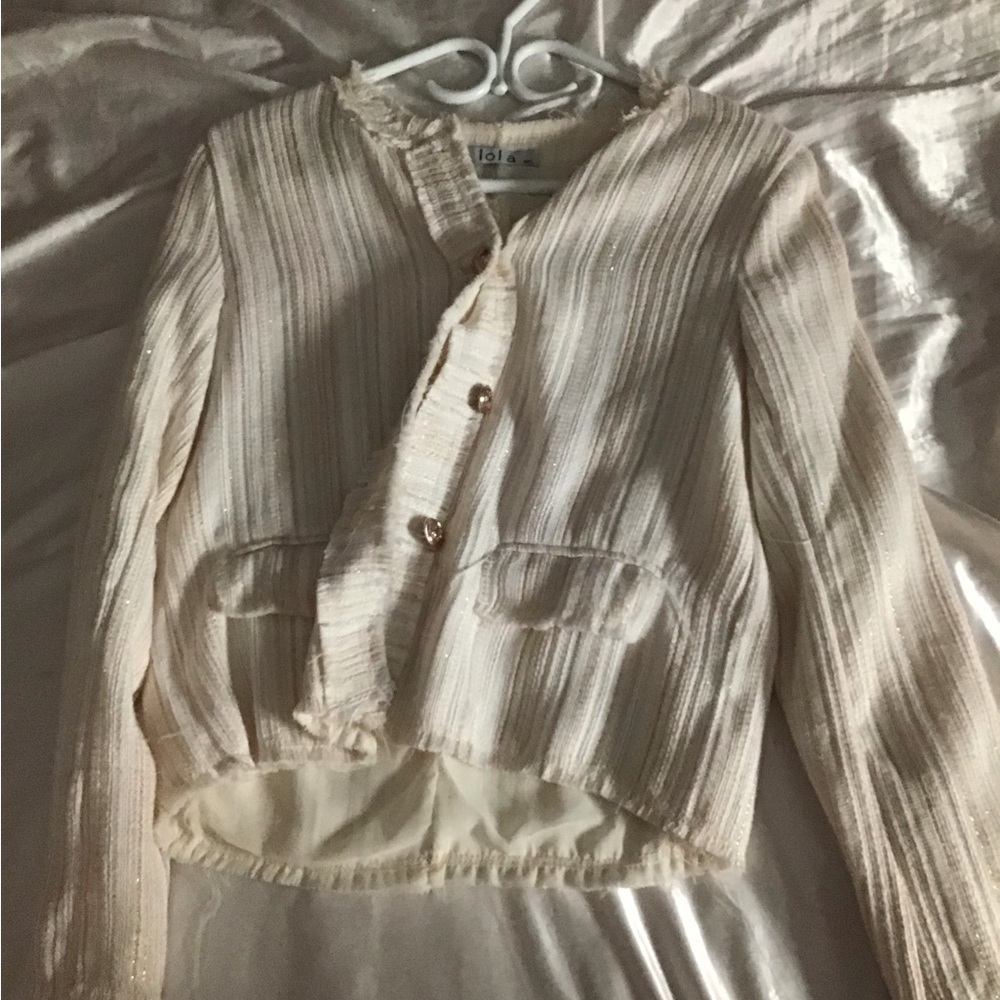 Elegant Cream Women's Jacket